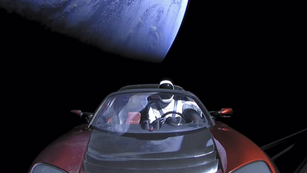 T4u The Tesla Roadster A Flying Car